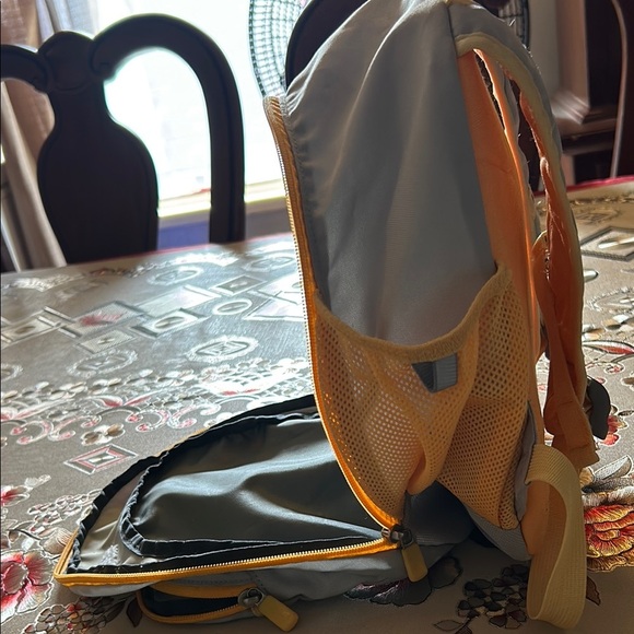 Orange and Gray Backpack - Picture 5 of 7